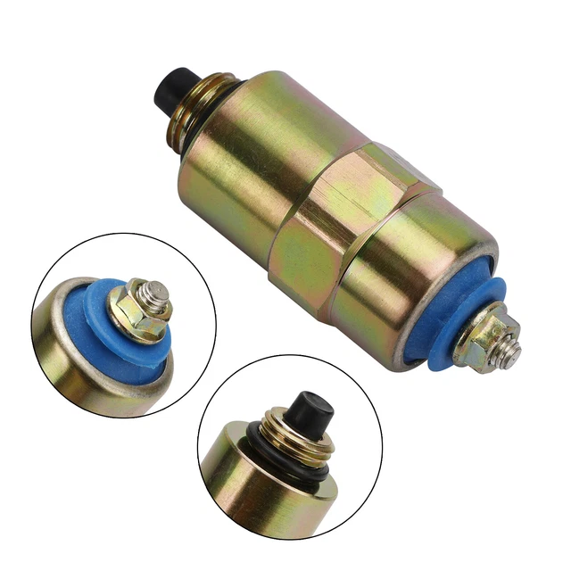 Fuel Shut Off Solenoid For Ford New Holland Tractors 3930 4130 4630 4830 5030