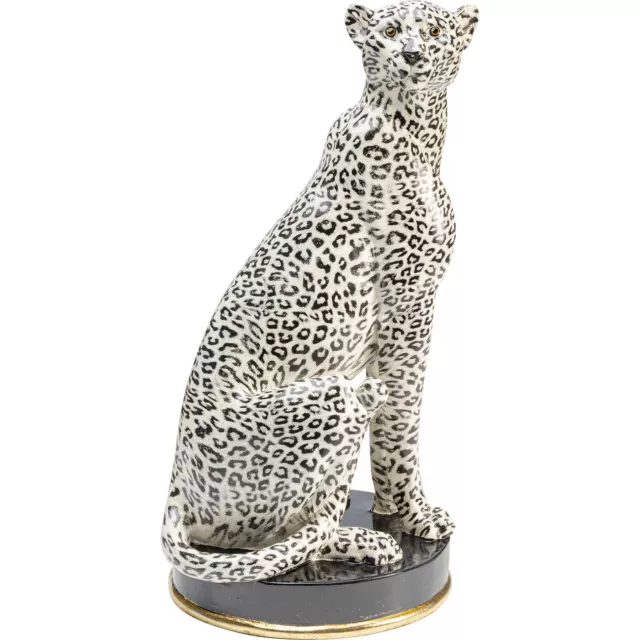 KARE Deko Figur Cheetah Weiß