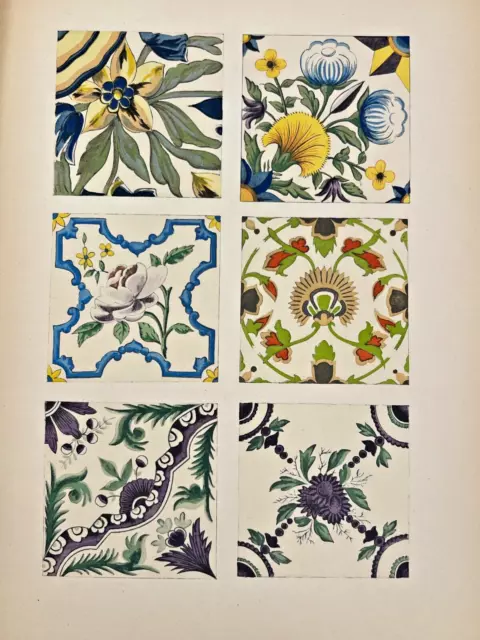 GENERAL BROUSSAUD - Les carreaux de faïence peints dans l'Afrique du Nord - 1930