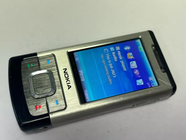 NOKIA 6500S Silver Black Unlocked Mobile Phone 6500 Slide