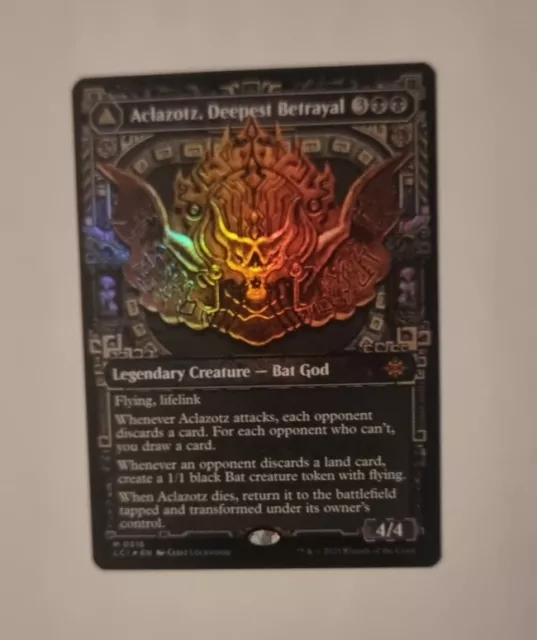 MTG Magic The Gathering - Aclazotz, Deepest Betrayal- Foil NM