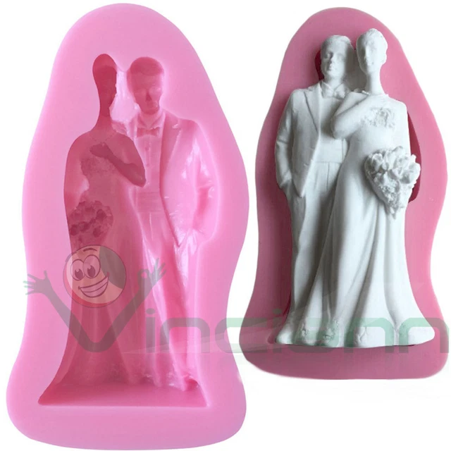 Fiori. Grande stampo in silicone con 6 forme