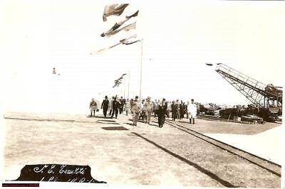 1935 BENGASI LIBIA - Inaugurazione Grande Salina - Attilio TERUZZI *Foto