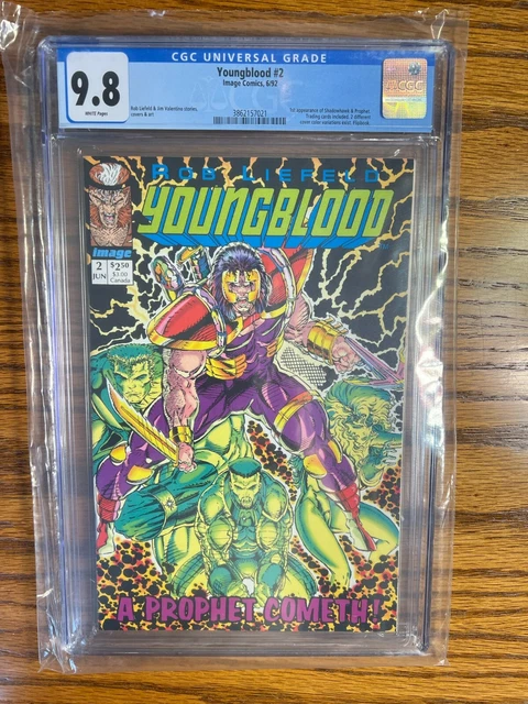Youngblood #2 - CGC 9.8 - 1st PROPHET - Green