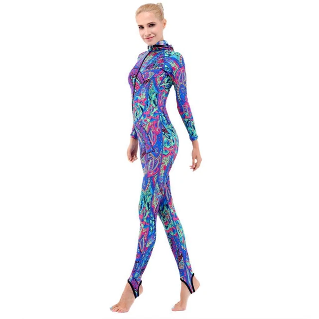 Combinaison de plongée complète pour femmes, natation, plongée sous-marine,