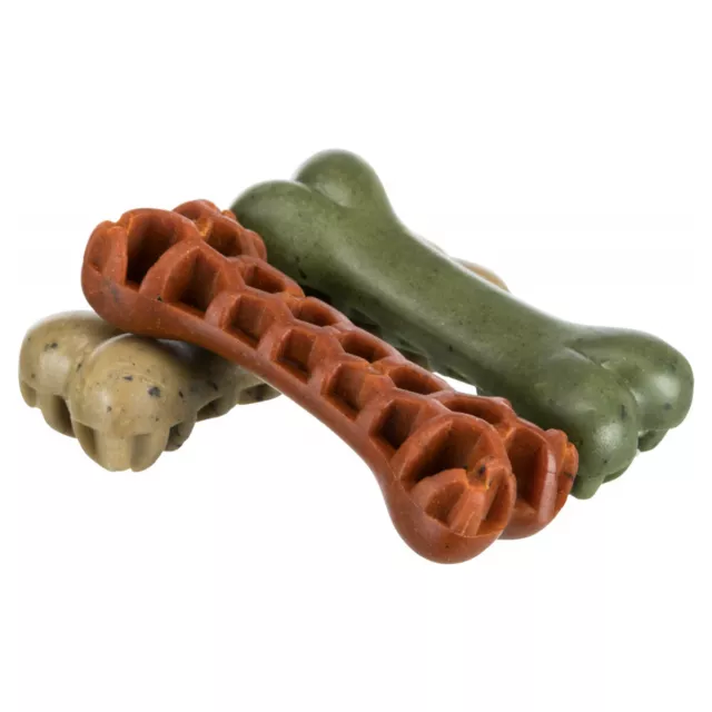 Trixie Denta Fun Veggie Miel Comb Hueso 28G-60 Pieza, Nuevo