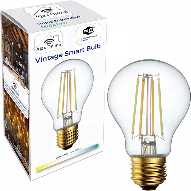 50.000 Weißtöne - Smart WiFi Edison - Retro Filament 1 Stück (Pack 1)