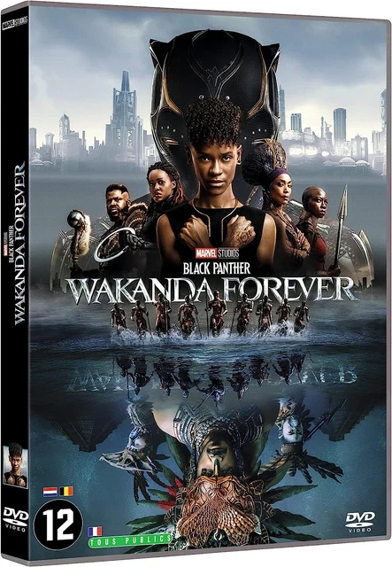 Black Panther Wakanda Forever Tous public DVD Studio Marvel Film Action Aventure