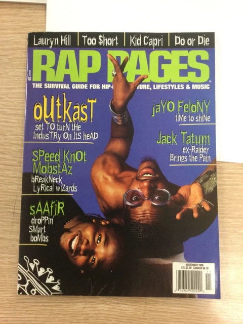 Rap Pages Magazine November 1998 Outkast Rap Pages Magazine November 1998 Outkast