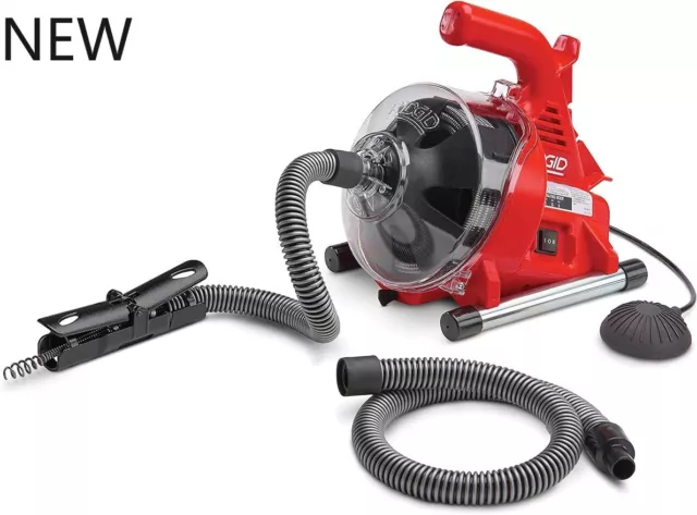 RIDGID PowerClear 120-Volt Drain Cleaning Machine Kit for Tubs, NEW