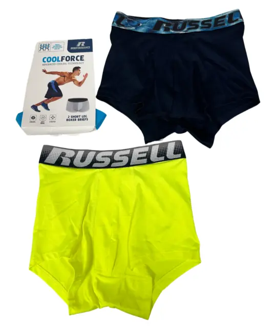 4-Pairs Russell Performance Comfort Boxer Briefs S, M, L