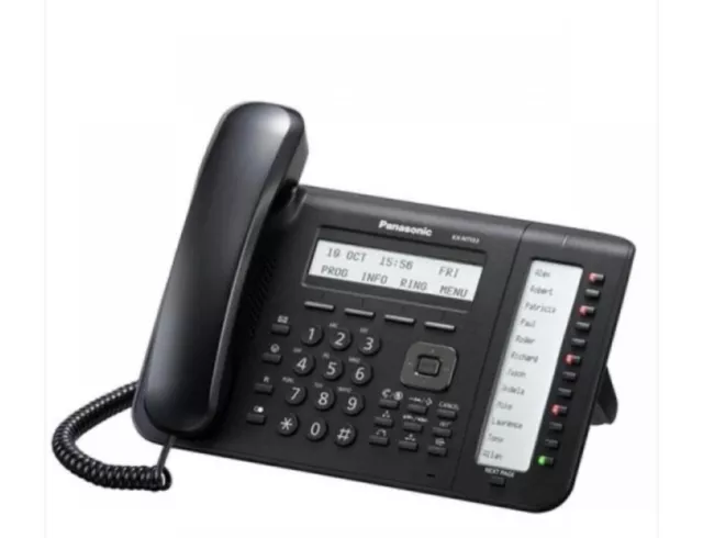 Panasonic KX-NT553 Business System IP Telephone in Black - refurbished