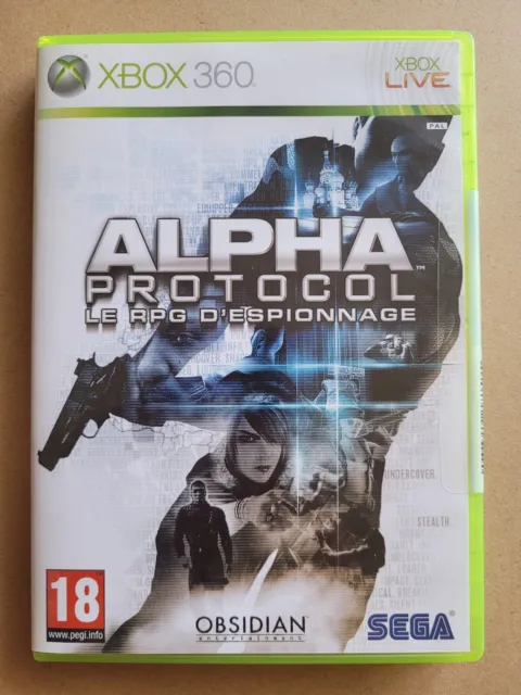 ALPHA Protocol Xbox 360 - Complet - PAL / FR