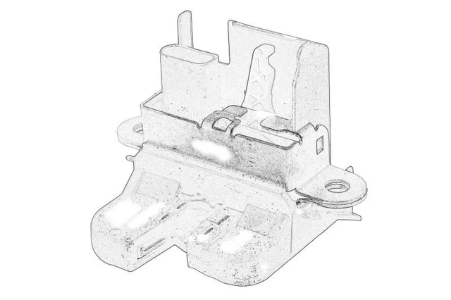 Adatto per VW 5M0 827 505H9B9 blocco coperchio bagagliaio stock