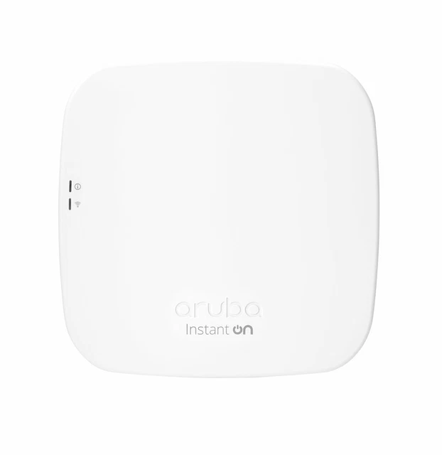 HPE ARUBA INSTANT On AP12 Indoor Access Point with Adapter & Cord ...