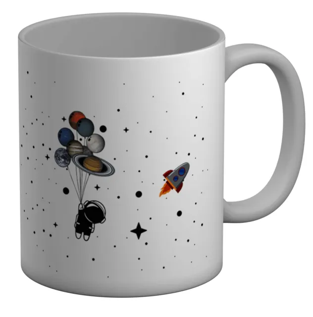 Ballon Planet Space Astronaut bianco 11 oz regalo tazza
