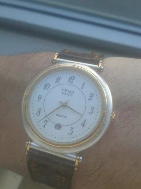 YEMA PARIS Quartz Vintage Collection Nos Watch Montre