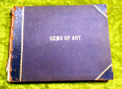 #Ff. Rare Book, About 1880, Gems Of Art, Over 300 Views From Britain & The World
