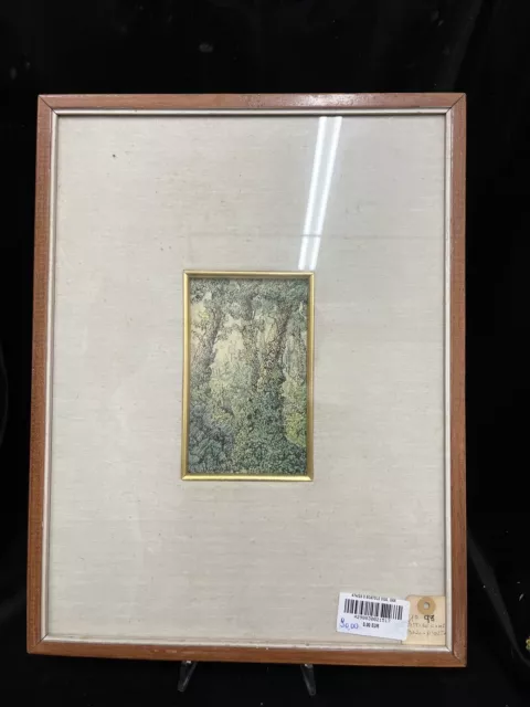 disegno a china di Gianni Consalvi raffigurante paesaggio XX
