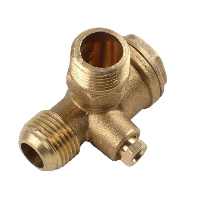 Clapet Anti-retour Nu Air 3/4"A 1/2"A Pour Compresseur - Pièce Originale Aerotec