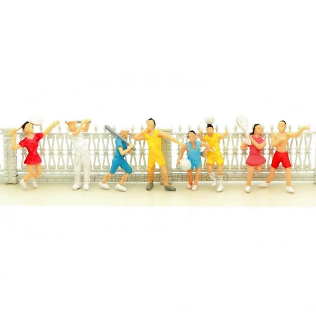 FIGURINES PEINTES DE personnes modèles à l'échelle HO pour bâtiment FIGURINES PEINTES DE personnes modèles à l'échelle HO pour bâtiment