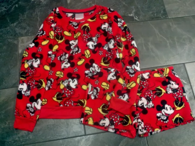 Nwt disney MINNIE MOUSE lounge set top shorts L XL