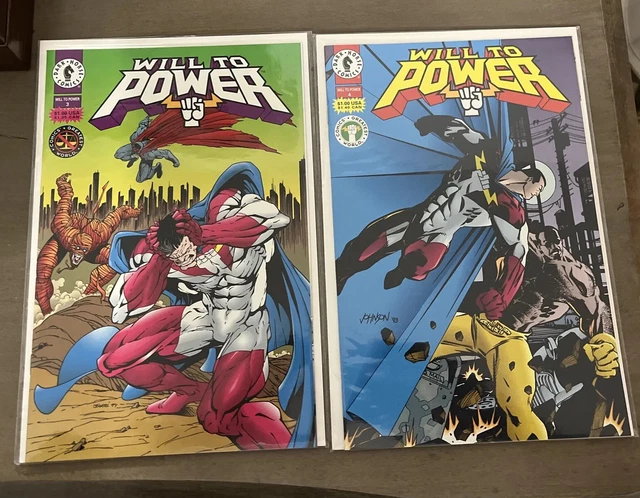 Will To Power #1-12 (1994) Dark Horse Comics Titan! X! Full Complete Series 3