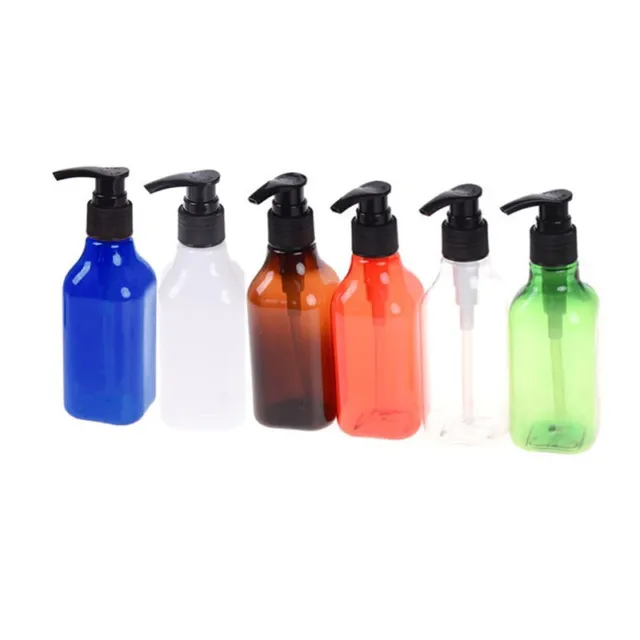 Bottiglie compatte 200 ml pompa in plastica vuota per cucina e doccia