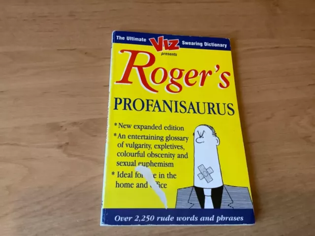 Viz Presents Rogers Profanisaurus  paperback 1998 1st edition