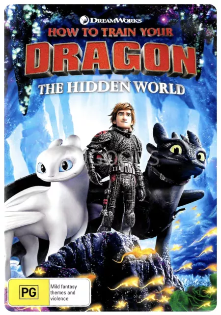 How To Train Your Dragon - The Hidden World (DVD) Brand New & Sealed - Region 4