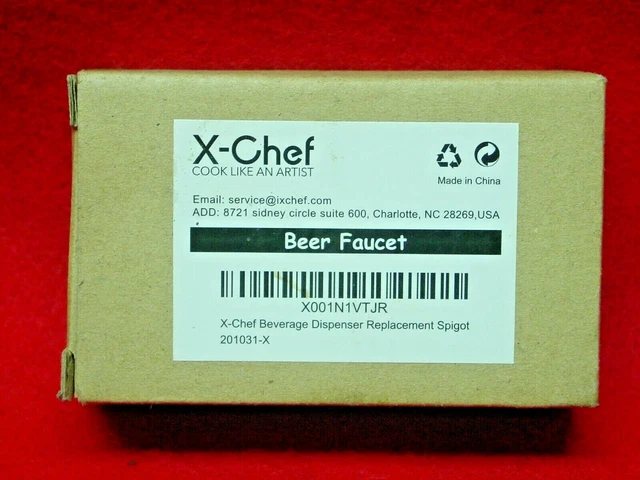 X-Chef Heavy Duty Stainless Steel Faucet Drink Dispenser Sun Tea Water Spigot