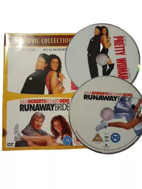 Pretty Woman/Runaway Bride DVD (2007) Richard Gere No Case.