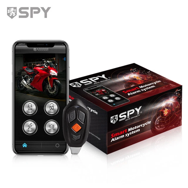 Bluetooth APP remote engine start control guarantee motorcycle alarm system
