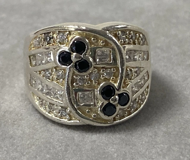 Bague Argent Zirconium T57 - Style épuré Et Moderne, Occasion à Saisir !