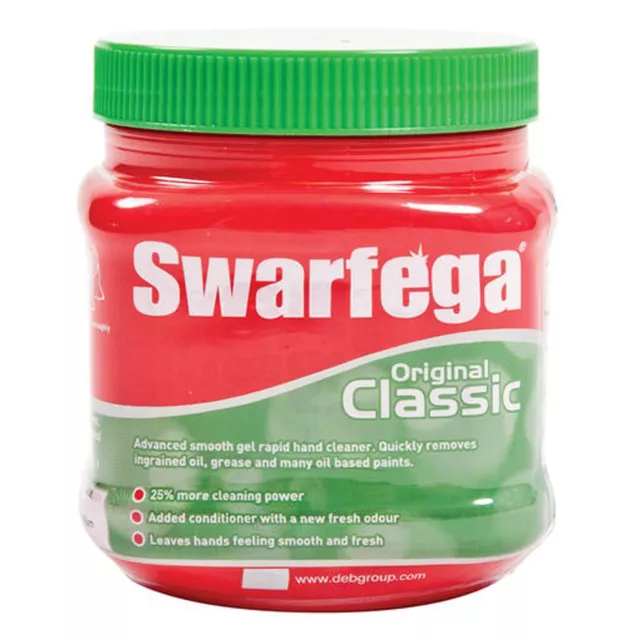 Swarfega Original Classic Green Heavy Duty Hand Cleanser Gel - 275ml Tub