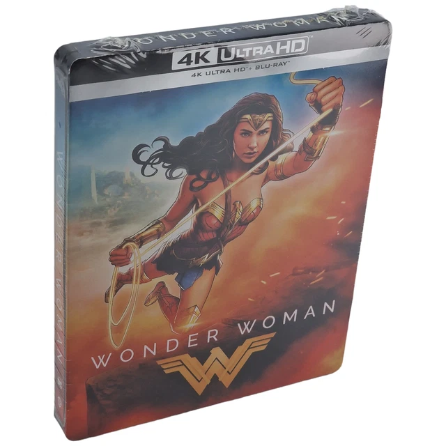 Wonder Woman 4K Ultra HD Blu-ray SteelBook Zone Free 2020 VF Neuf