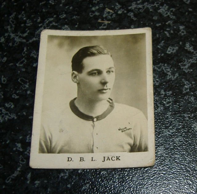 D.C. Thomson Footballers 1923 - D. Jack, Bolton