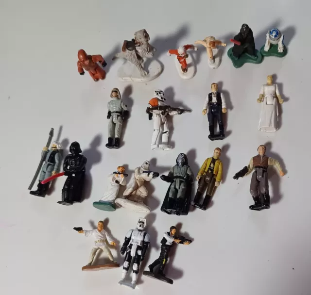 STAR WARS Galoob MICRO MACHINES Action Fleet LOT of  MICRO FIGURES 1994 & 96