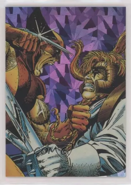 1992 Comic Images Marvel Wolverine: From Then 'Til Now II Prisms Attitude dd2