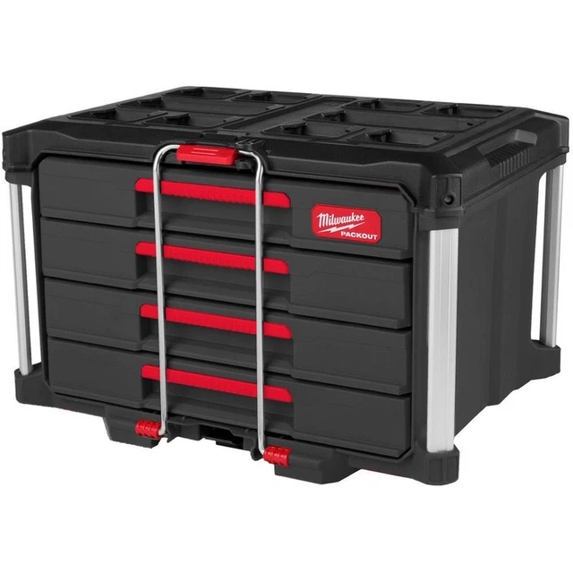 System Box Case MILWAUKEE PACKOUT MODULAR Tool Storage System Box DIY Organiser Heavy ...