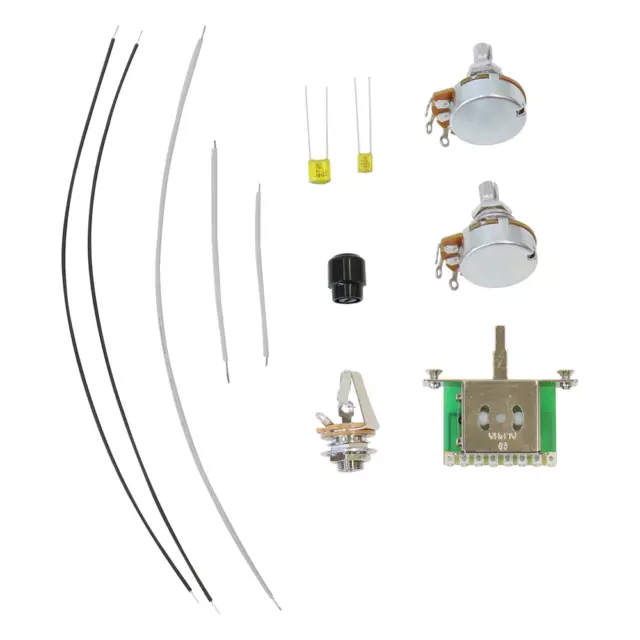 Telecaster wiring kit with Alpha pots