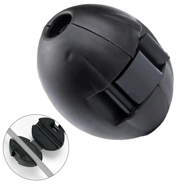 Poids Pour Tuyau D'Évier - Boule Noire Anti-Rebond - Compatible Cuisine/Salle De Bain