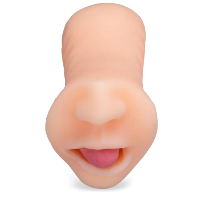 Masturbateur bouche langue suceuse