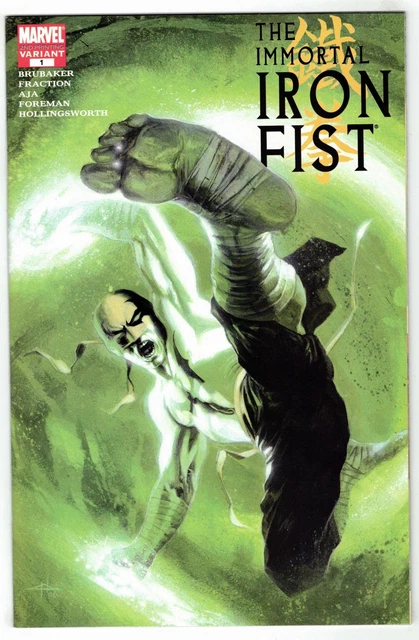 Immortal Iron Fist #1 2nd Print Dell'Otto Variant Marvel 2006 VF/NM