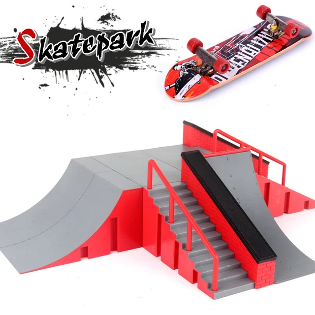 Kit De Rampe Fingerboard Skate Park – Tech Deck Style – Smyths Toys