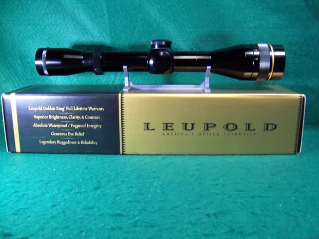 LEUPOLD VX-2 3-9X33mm Ultralight EFR Rifle Scope Duplex Mint Condition