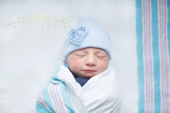 Newborn boy girl hospital hat Newborn Baby Beanie 0-6 Months Baby Hats Cotton 3