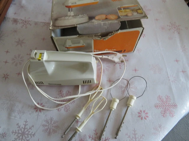 Batteur électrique Vintage Rotary Pilote - Avec Boîte Et Accessoires - Occasion