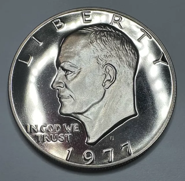 1977-S Eisenhower "IKE" $1 Dollar PROOF Coin from US Mint Proof Set