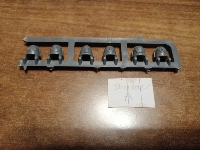 Warhammer 40k Space Marine Kill team Deathwatch Veteran Shoulder pads (A)